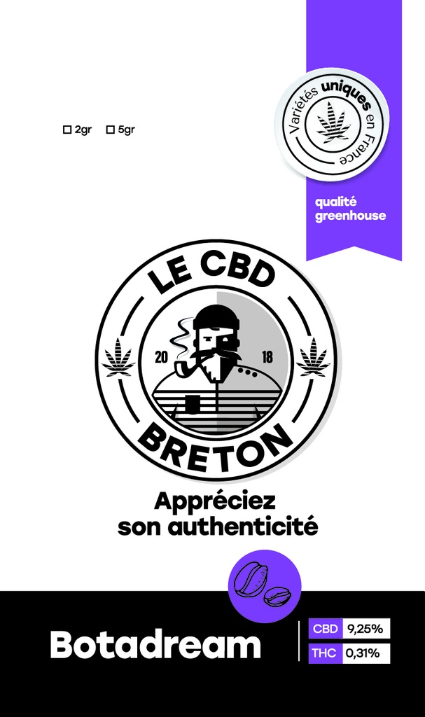 BOTADREAM Outdoor - Cartouche 50G - 10 paquets de 5g